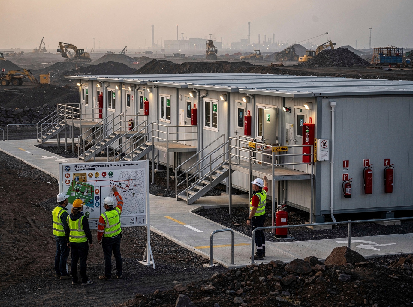 Fire and Life-Safety Planning for Workforce Accommodation