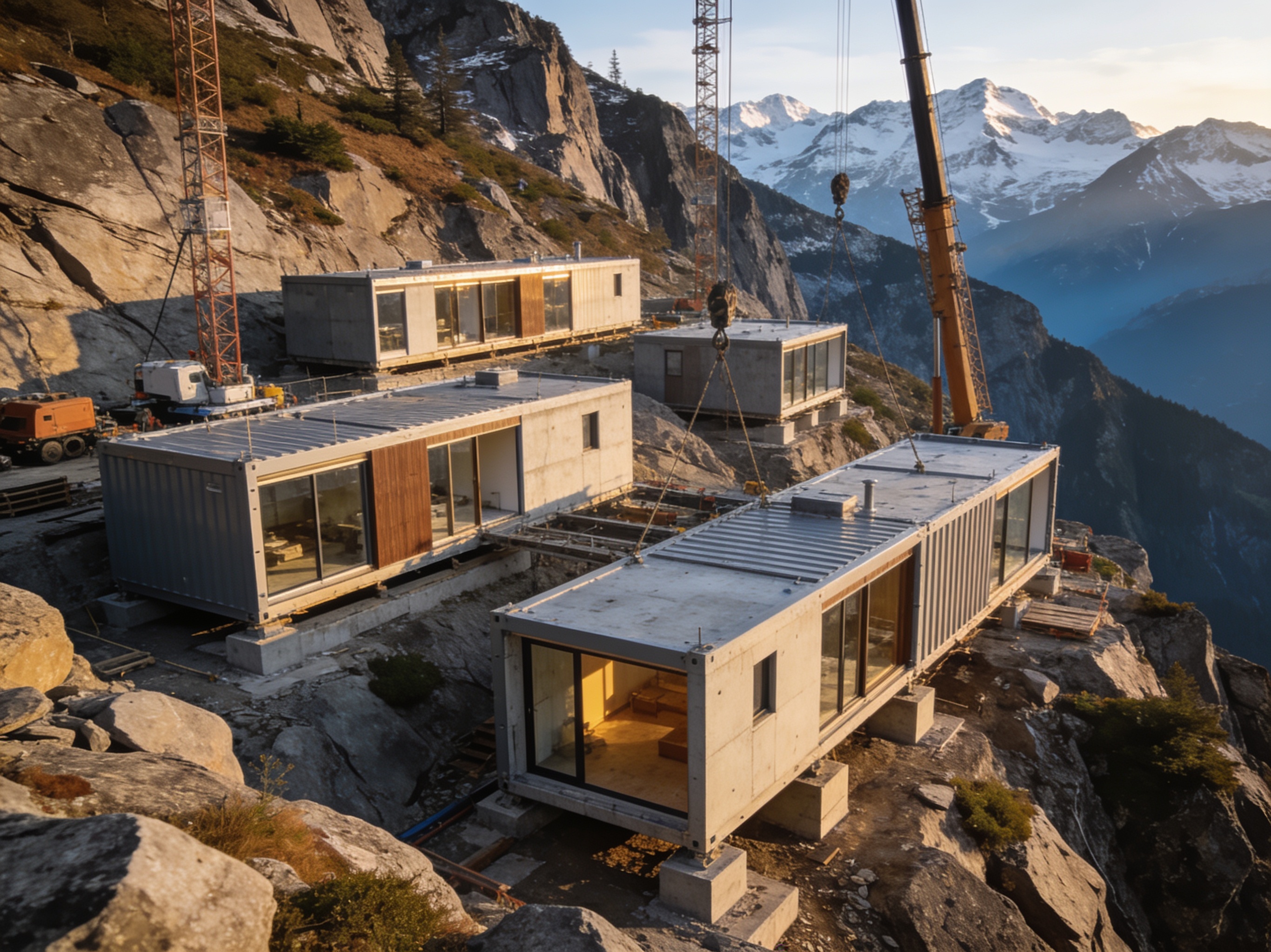 Modular Buildings for High-Altitude Projects