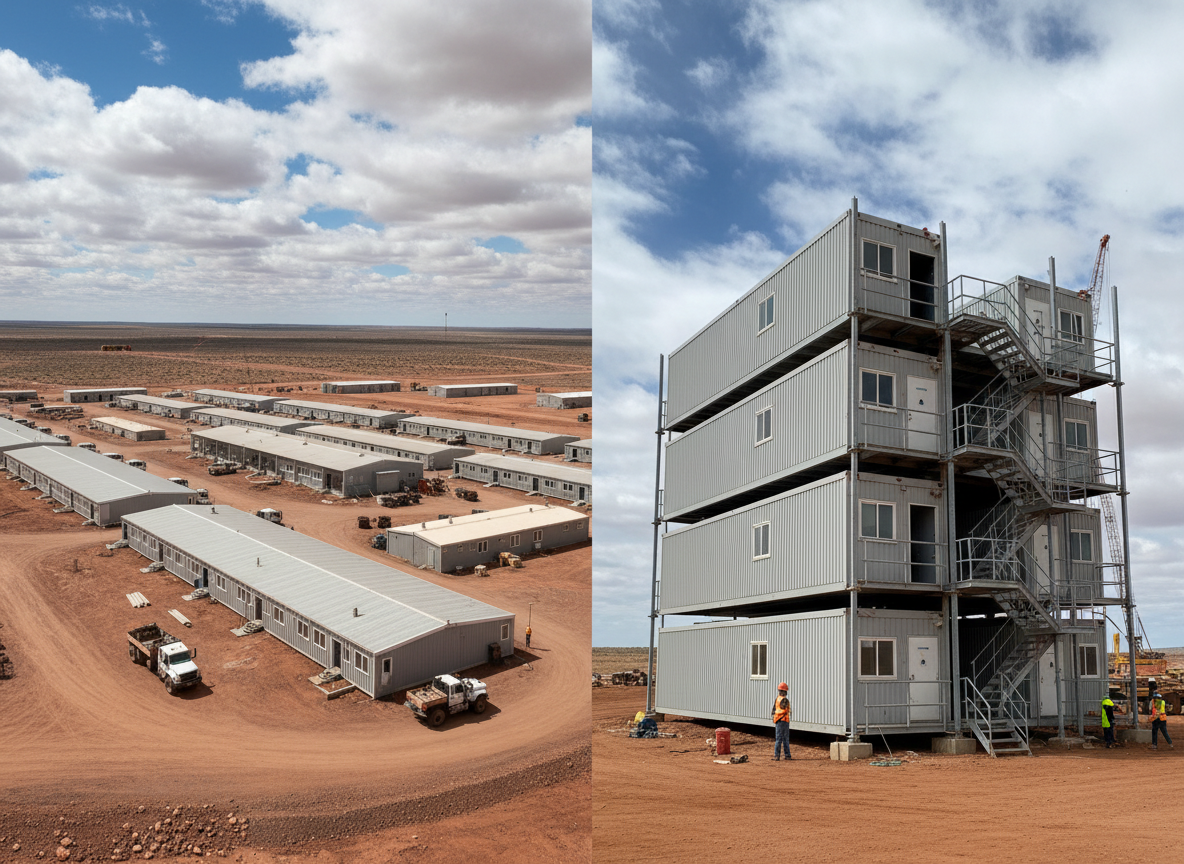Single-Story vs Multi-Story Modular Camps