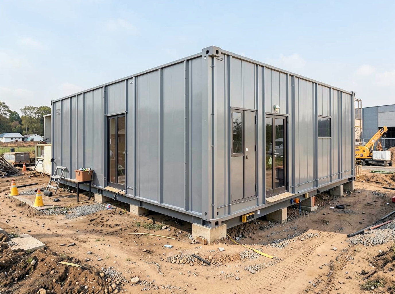 industrial modular buildings for remote and demanding project sites work by Tough Modular in **, **