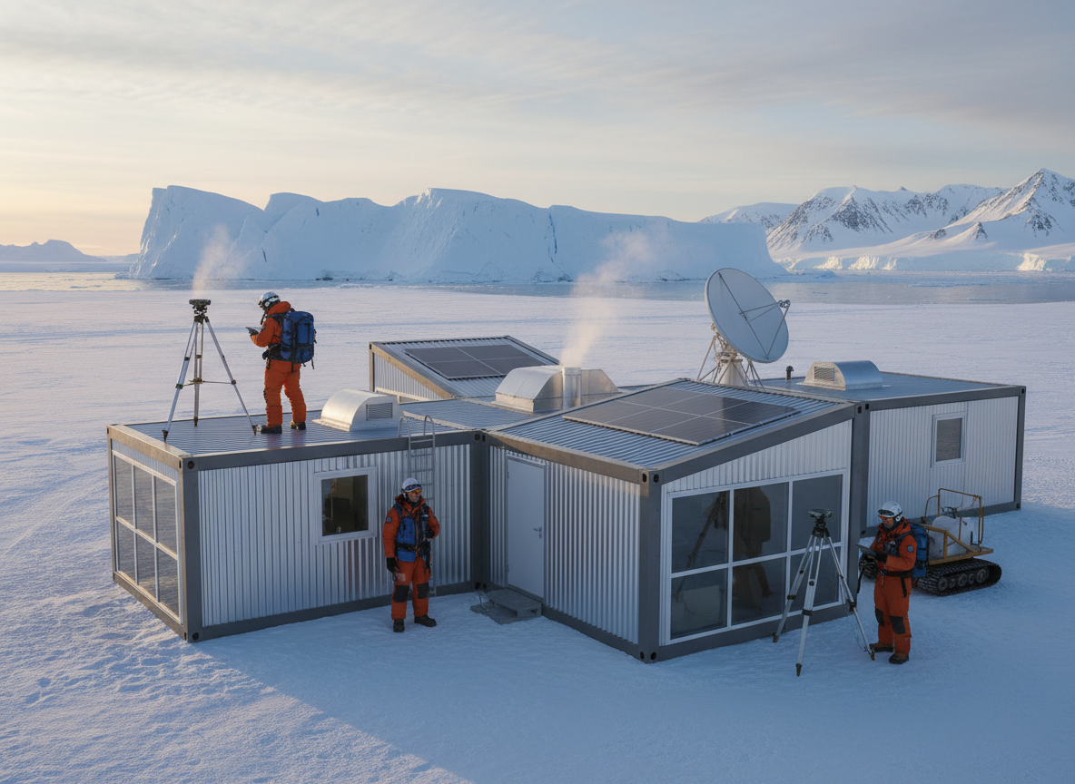Modular Buildings for Scientific and Remote Research Projects